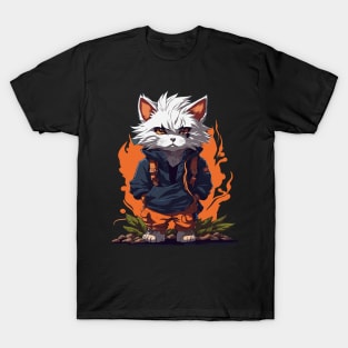 cat on fire T-Shirt